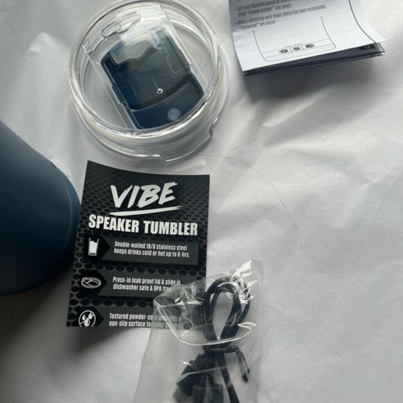 Luke Bryan VIP merch Bluetooth tumbler NIB - Picture 5 of 5